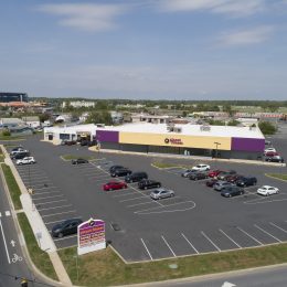 Aerial View of Planet Fitness in Dover, DE