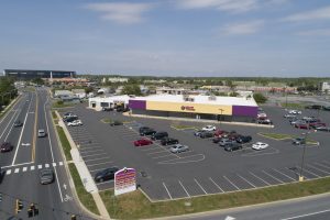 Aerial View of Planet Fitness in Dover, DE