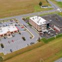 aerial view of silicato development's route one milford location