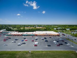 Food Lion shopping center parking lot