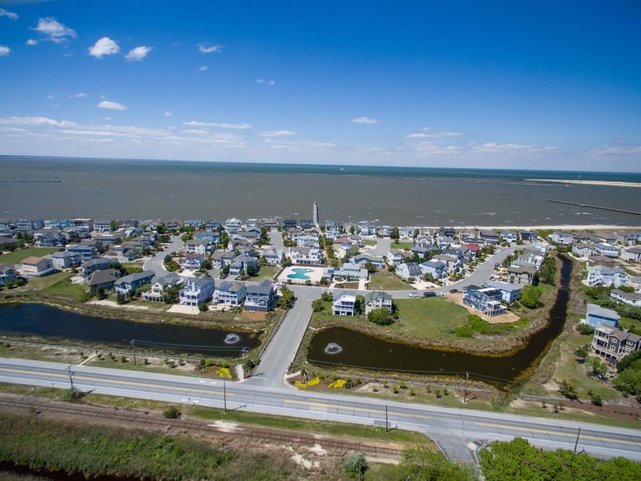 housing community near ocean
